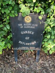 Garden of Reflection Plaque